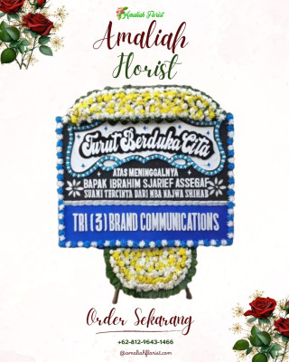 Papan Bunga Duka di Wongsorejo